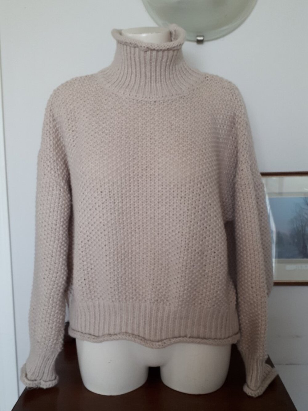 Sweater - Sz. Large - Light Tan or ivory